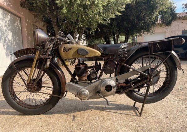 テロット NSO 500（1929年）｜オリジナル塗装・未レストア個体 側面ビュー